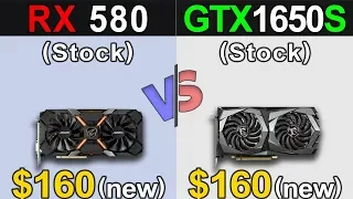 RX 580 Vs. GTX 1650 Super | 1080p and 1440p | New Games Benchmarks