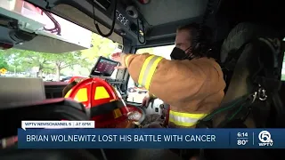 Brian Wolnewitz loses battle with cancer