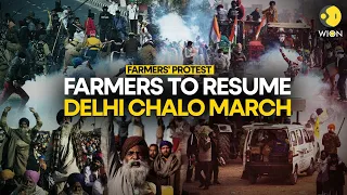 Farmers' Protest LIVE Updates: Police fire tear gas on Indian farmers marching to capital | WION