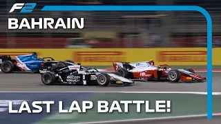 Awesome Last Lap Formula 2 Battle! | 2021 Bahrain Grand Prix