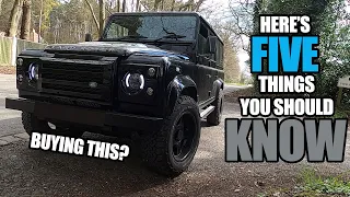 BUYING a Land Rover DEFENDER 90 110 XS Utility? FIVE THINGS You Should REALLY Know – OWNERS REVIEW