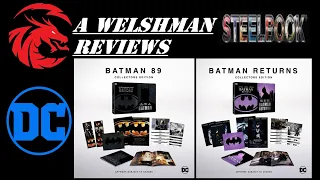 Batman '89 & Batman Returns Ultimate 4K Steelbook Sets