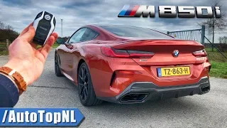 2019 BMW 8 Series Coupe M850i REVIEW POV Test Drive on AUTOBAHN & ROAD by AutoTopNL