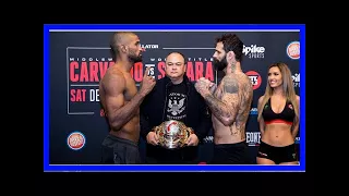 Bellator 190 results: carvalho vs. sakara