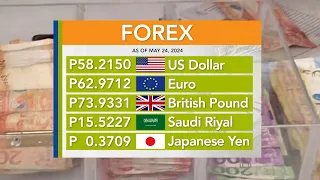 One Western Visayas: Foreign exchange rate May 24, 2024