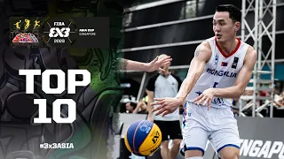 BEST PLAYS 🤯🚨 | TOP 10 | FIBA 3x3 Asia Cup 2023