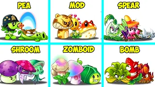 Random 16 Team 3 Plants Battlez - Who Will Win? - PvZ 2 Team Plant vs Team Plant