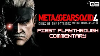 Metal Gear Solid 4: Guns of The Patriots | First Playthrough Part 3 (PS3)