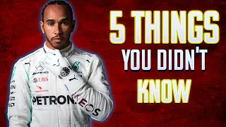 5 Things You Didn´t Know About Lewis Hamilton