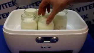Рецепт приготовления йогурта со злаками и курагой в йогуртнице VITEK VT-2603 W