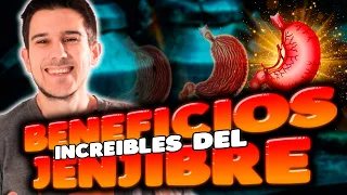 DESCUBRE estos 5 BENEFICIOS Del *JENGIBRE* Que NO quieren que Sepas 🤘✅ (Me sorprendió)