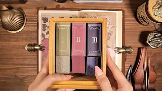 ASMR Let's decorate the vintage journal with me Journaling Relaxing Sounds 다꾸 | hwaufranc