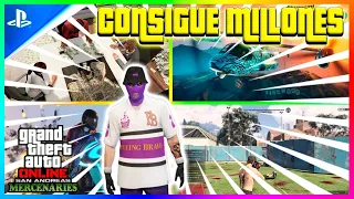 COMO GANAR DINERO EN GTA 5 ONLINE SOLO😱 - GANA MUCHOS MILLONES EN GTA 5 ONLINE HACIENDO ESTO🤪🎉