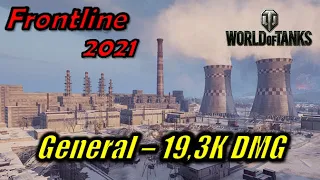 World of Tanks - Frontline 2021 - Kraftwerk | General - 19,3K DMG | #10