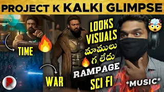 Kalki 2898 Glimpse : Prabhas, Amtiabh Bachchan, Deepika Padukone : Project K Glimpse : Telugu movies