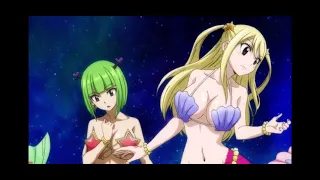 Aquarius Takes Lucy and Brandish to the Past (Fairy Tail English Dub)