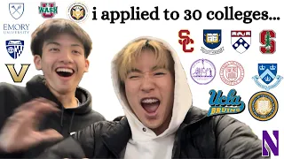 COLLEGE DECISIONS REACTIONS 2024 (Stanford, Ivies, T20s, UCs, etc) | 30 schools *REALISTIC RESULTS**