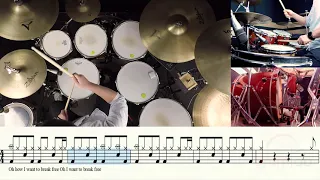 I Want To Break Free(동영상악보)-Queen-유한선-일산드럼학원,화정드럼학원,드럼악보,드럼커버,Drum cover,drumsheetmusic,drumscore