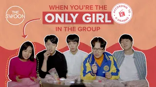 When you’re the only girl in the group | According to Korean Dramas [ENG SUB]