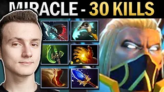 Invoker Gameplay Miracle with 30 Kills and Parasma - Ringmaster Dota