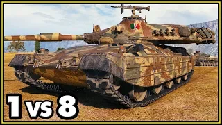 Progetto M40 mod. 65 - 1 vs 8 - World of Tanks Gameplay