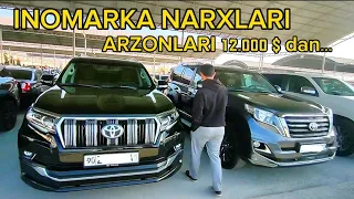 #XORAZM DA #ARZON INAMARKALAR NARXI BUGUN #BOZOR DA #BYD #PRADO #TAYOTA #JETOUR #MALIBU #TRACKER