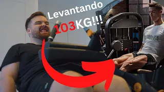 IBAI levanta más que CRISTIANO RONALDO!!