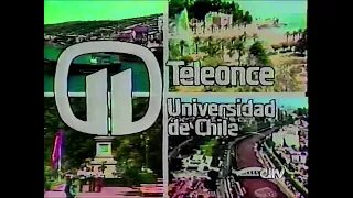 Inicio de transmisiones Teleonce Universidad de Chile, año 1980