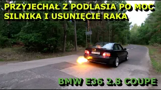 Szarlatan z Podlasia - BMW E36 2.8 Coupe BAUgustów :)