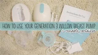 How to Use Your Willow Breast Pump // Momma Alia