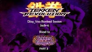 Tekken Revolution - Road to Tekken Emperor Part 3 - Jack-6 Ranked Matches