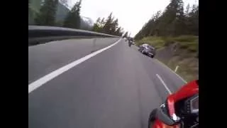 St. Anton am Arlberg   R1  Panigale 1199 S  Kawasaki Triumph Speed Triple GoPro Hero 4 FLHD