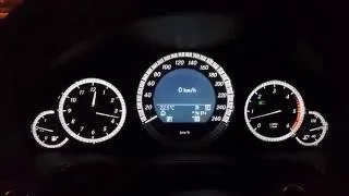 E350 CDI (265PS) acceleration 0-160 km/h