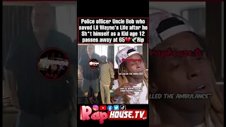 Police Officer Uncle Bob Who Saved Lil Wayne’s Life As a Kid Age 12 Passes Away At 65 💔 Rip