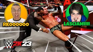 GIOSEPH SUBISCE 4 RKO e CI RIMANE MALISSIMO su WWE2K23