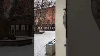 Бытув,Польша🇵🇱Замок тевтоновских рыцарей в Бытуве🏰2022❄️внутренний двор🏰