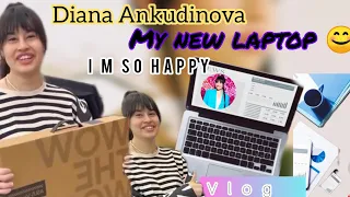 Диана Анкудинова.  new leptop so happy ☺️- diana Ankudinova #dianaankudinova #дианаанкудинова #viral