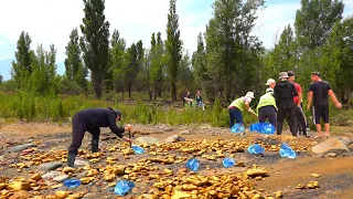 Shining Diamonds! And Nuggets Gold Dug out of River! (Treasures worth Millions)