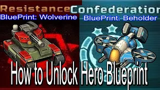 Wolverine Blueprint, Beholder Blueprint, Art of war 3, How to unlock blueprint New hero