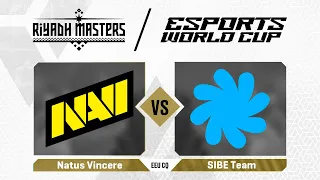 Natus Vincere проти SIBE Team | Гра 1 | Riyadh Masters 2024 - EEU - CQ