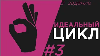 ЕГЭ Физика 2020. Идеальный цикл . Задание 9 #3