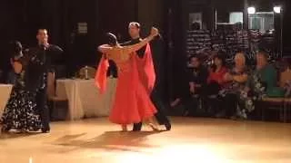 Ballroom Pro-Am Standard Silver Foxtrot. 2014 Maple Leaf Classic.