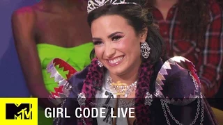 Demi Lovato on the Perks of Dating Wilmer Valderrama | Girl Code Live | MTV