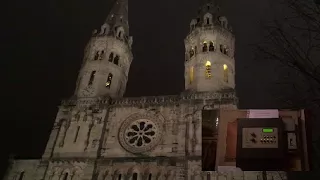 Carillon + volée des cloches pour Noël église St Pierre de Mâcon (21h45)