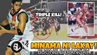 LAKAY DANNY ILDEFONSO at OLSEN RACELA MINAMA ang BUONG BARANGAY! | PBA Throwback