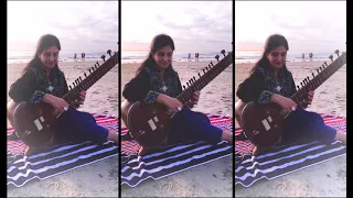 o sajna barkha bahar ai (Sitar cover) Anita sharma