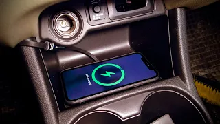 Universal wireless phone charger in-car testing