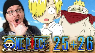 ONE PIECE EPISODE 25 & 26 REACTION | Anime Reaction | Sub