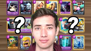 ZUFALLS MEGA DECK Challenge! 😯 18 zufällige Karten! | Clash Royale