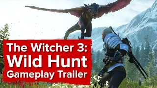 The Witcher 3: Wild Hunt - Everything gets a bit violent (Trailer)